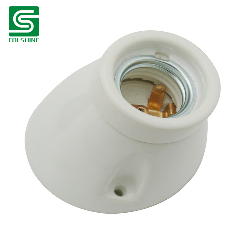White Lamp Holder